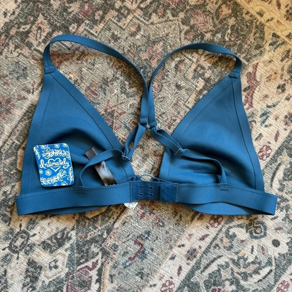 NWT Free People oh Scuba Bralette‎ Women Small midnight cowboy Racerback